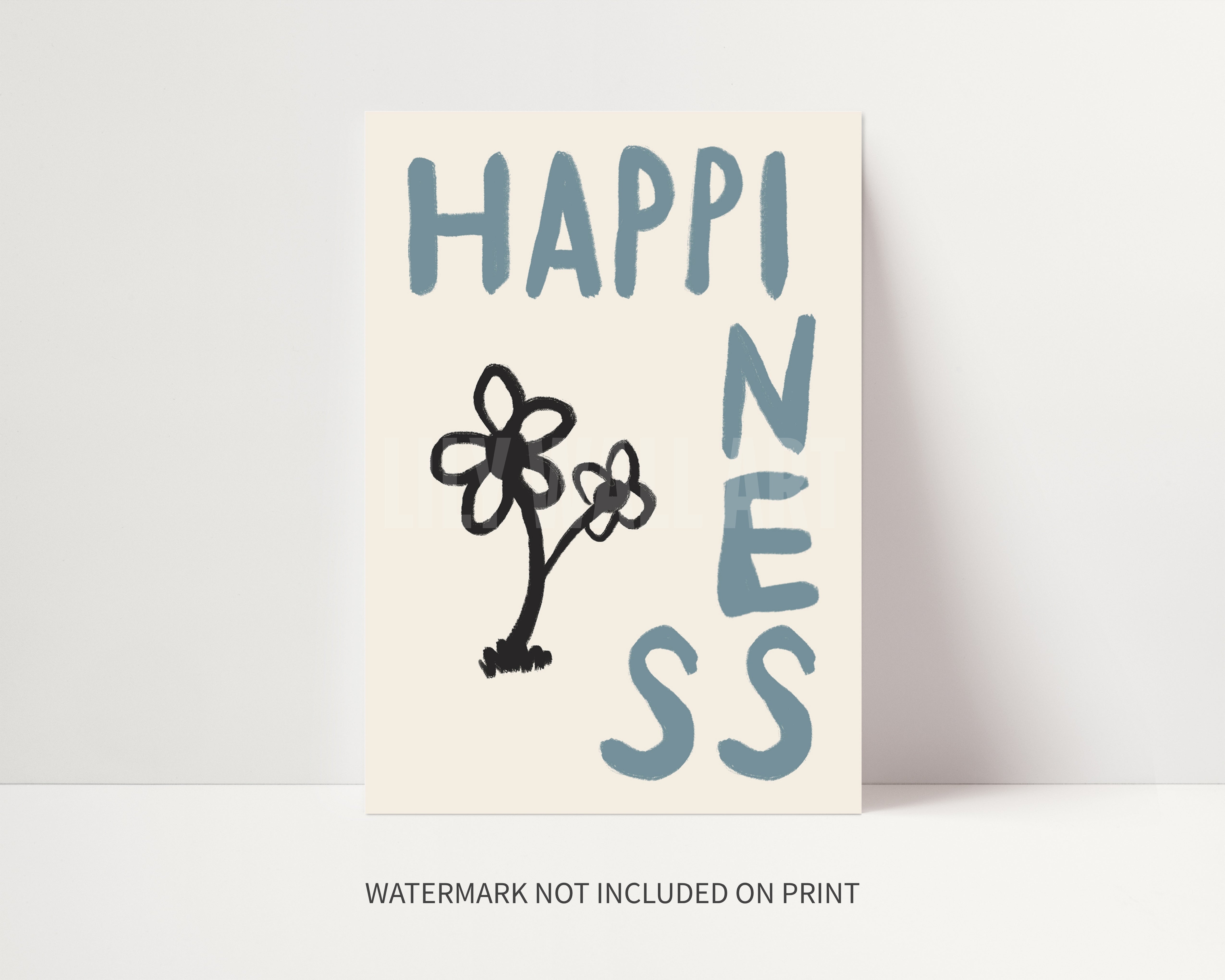 Happiness Print – Lily Wall Art