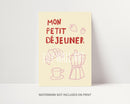 Mon Petit Déjeuner Print