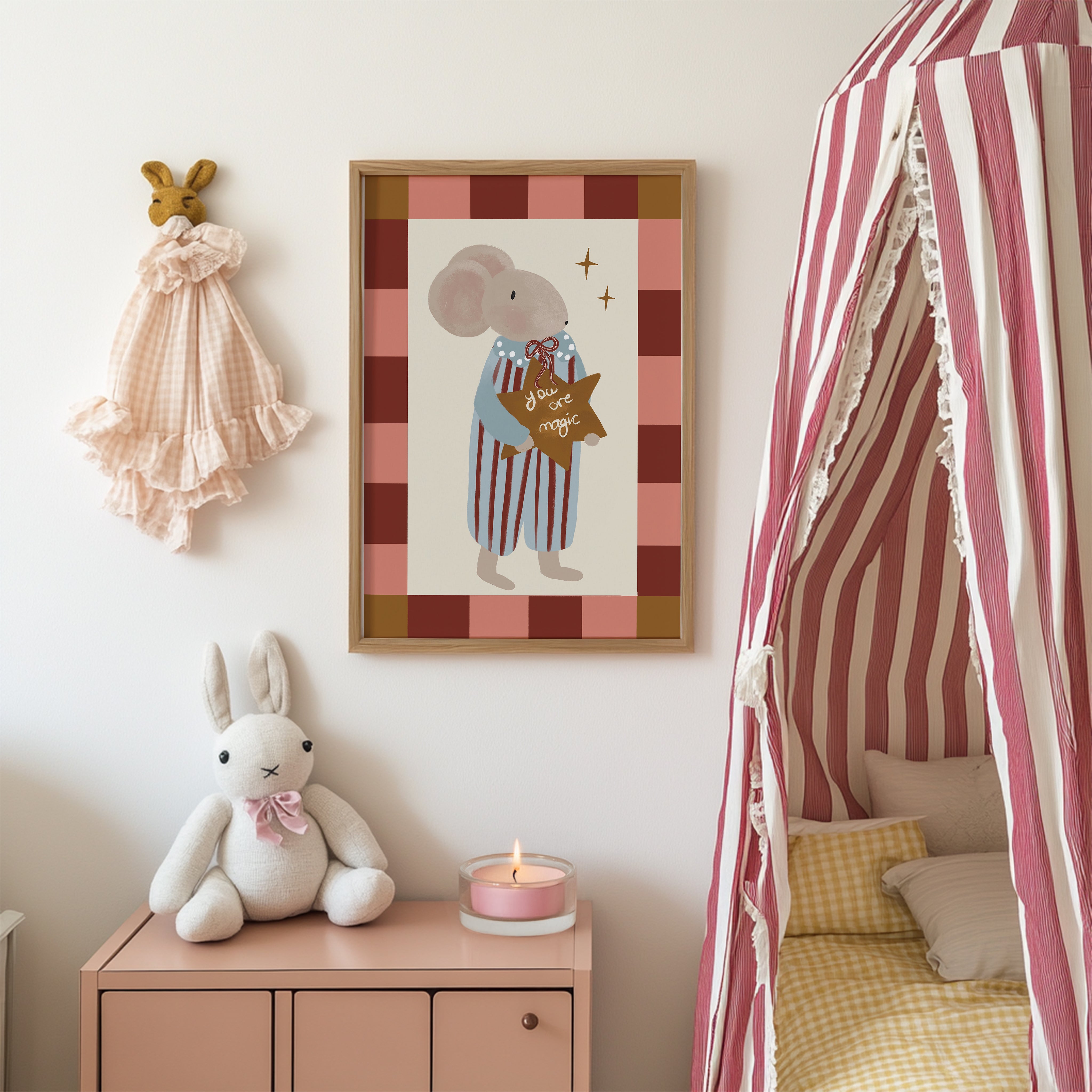You Are Magic Whimsical Mouse Print
