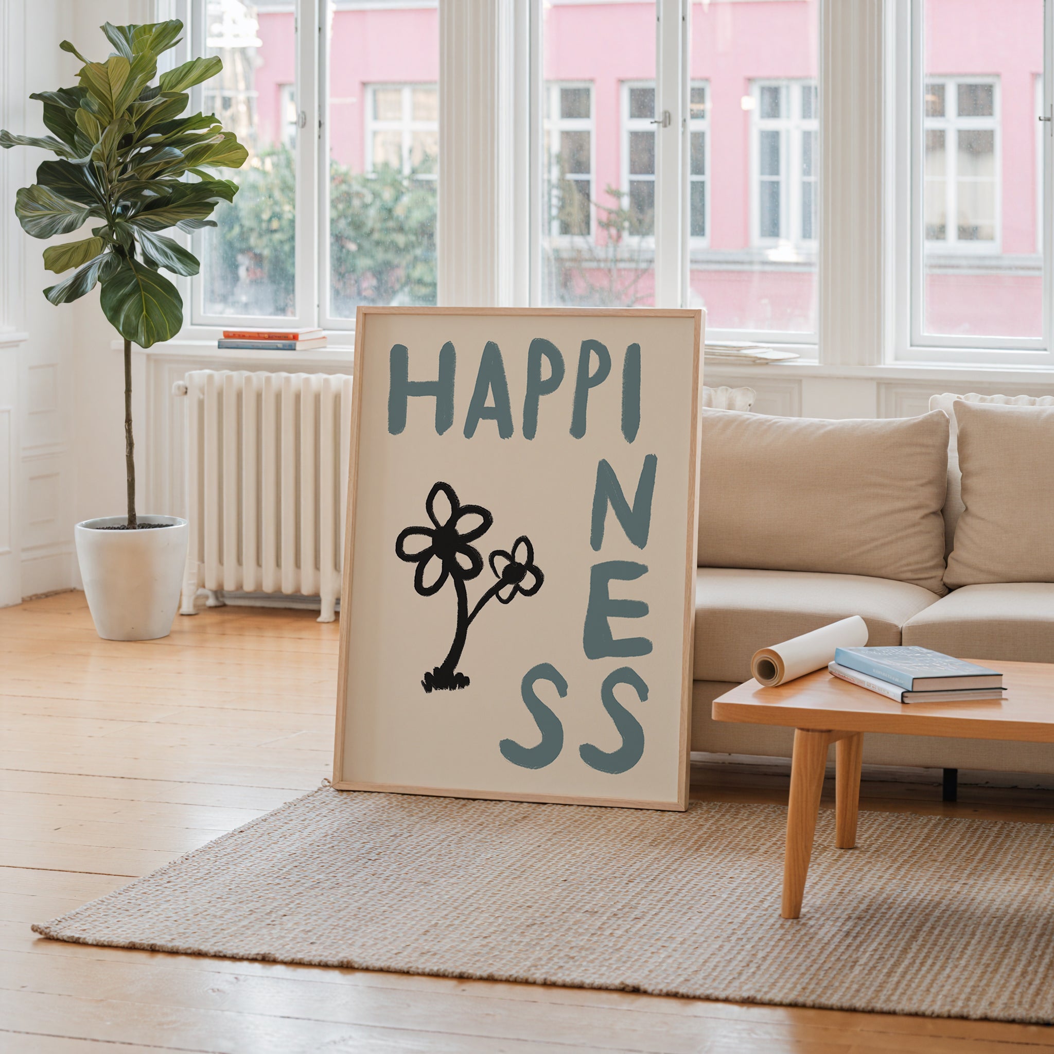 Happiness Print – Lily Wall Art