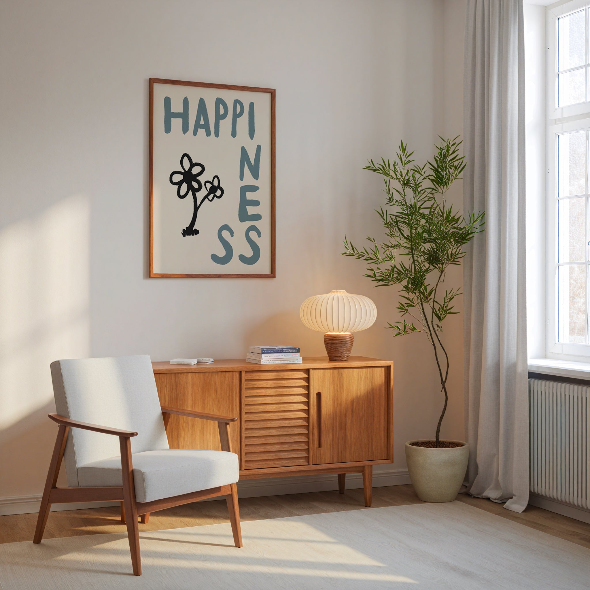 Happiness Print – Lily Wall Art