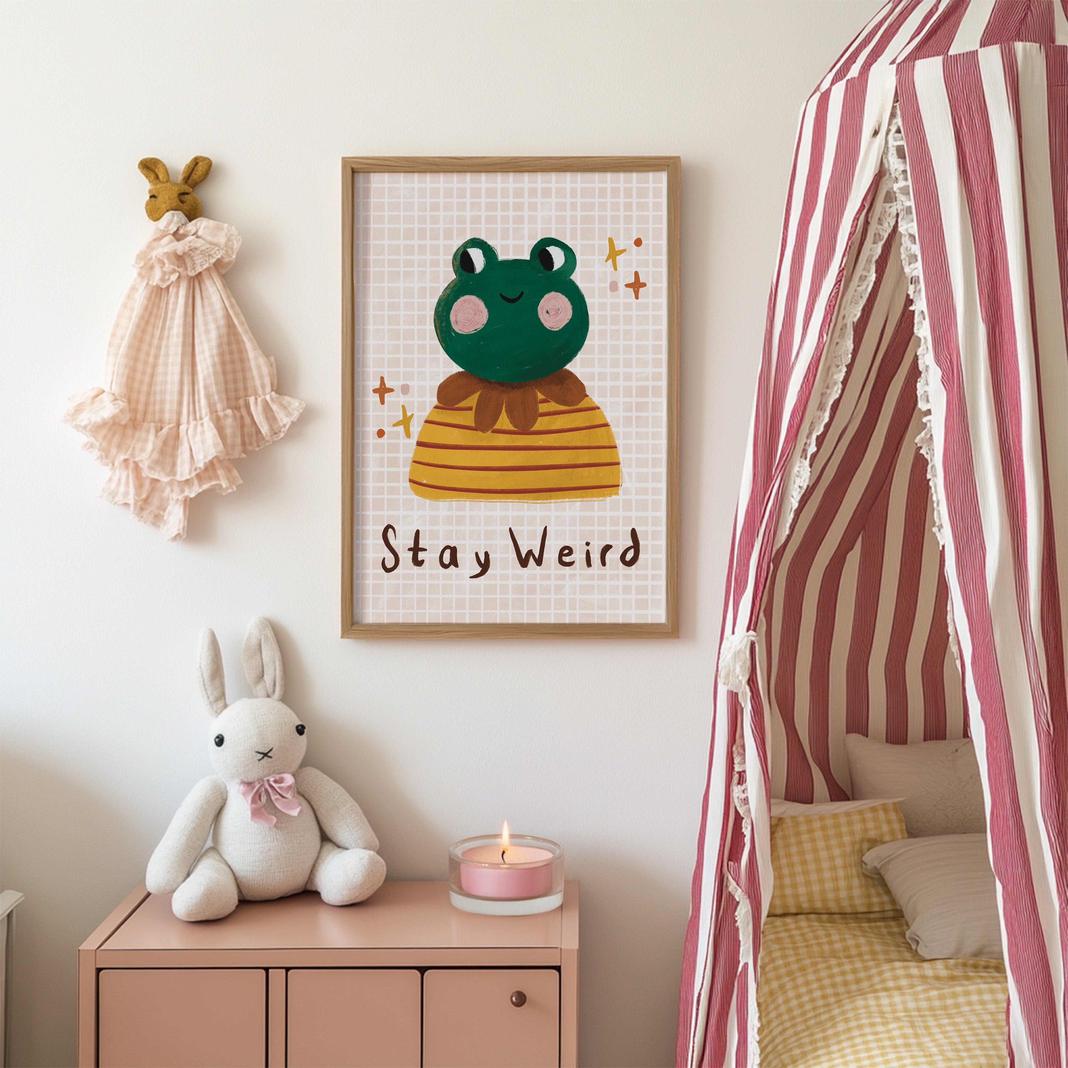 Stay Weird Print