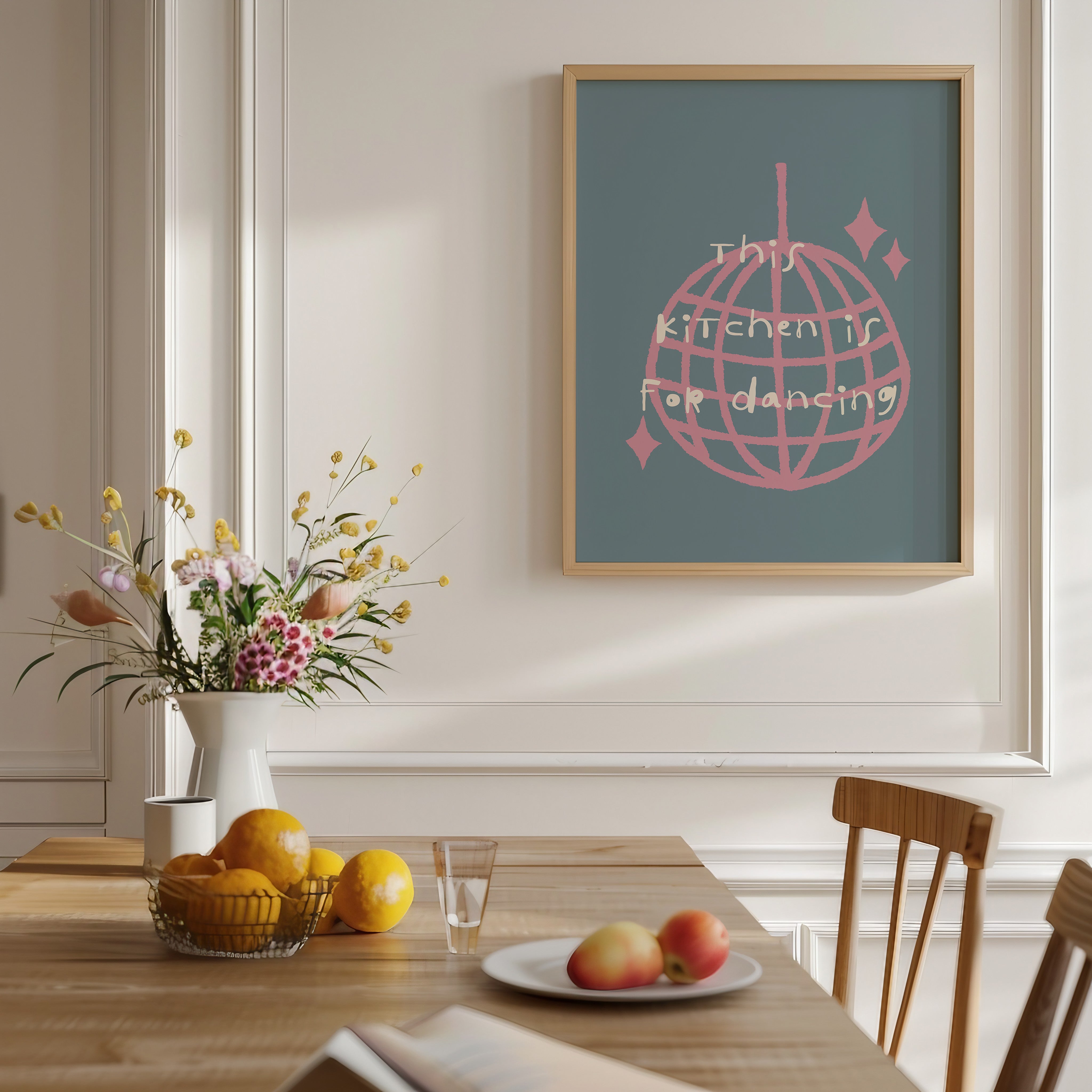 This Kitchen Is For Dancing Print
