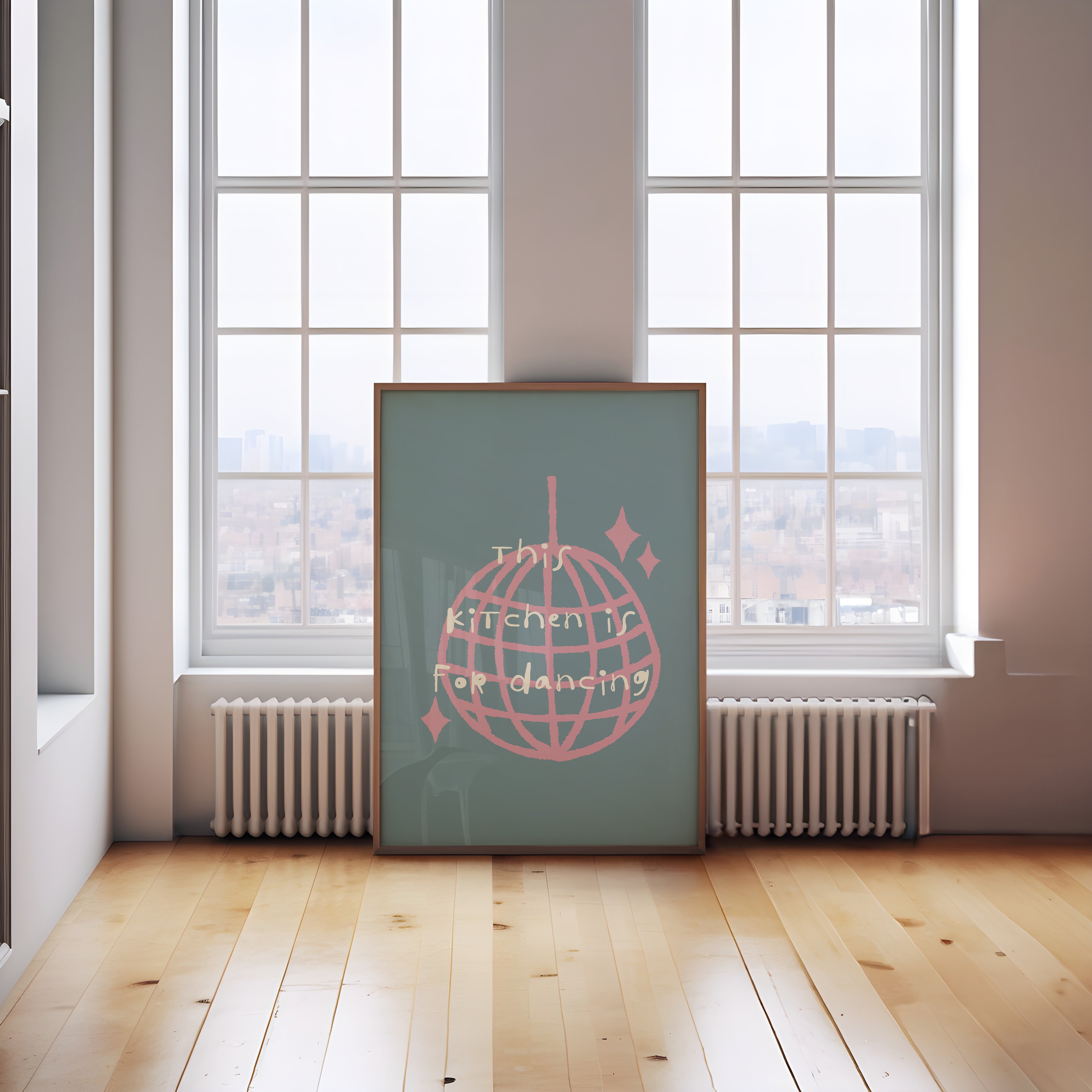This Kitchen Is For Dancing Print
