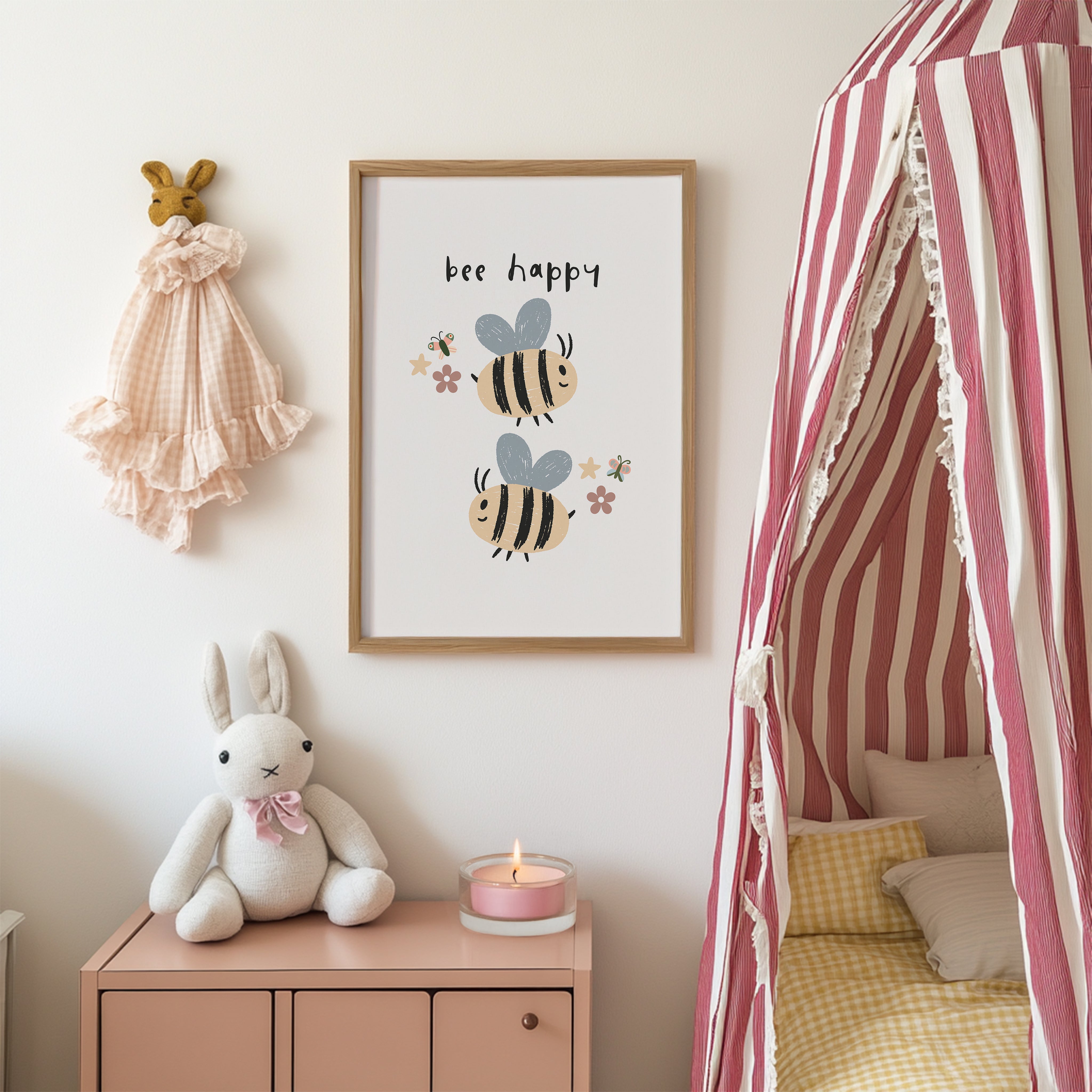 Bee Happy Print