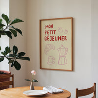 Mon Petit Déjeuner Print