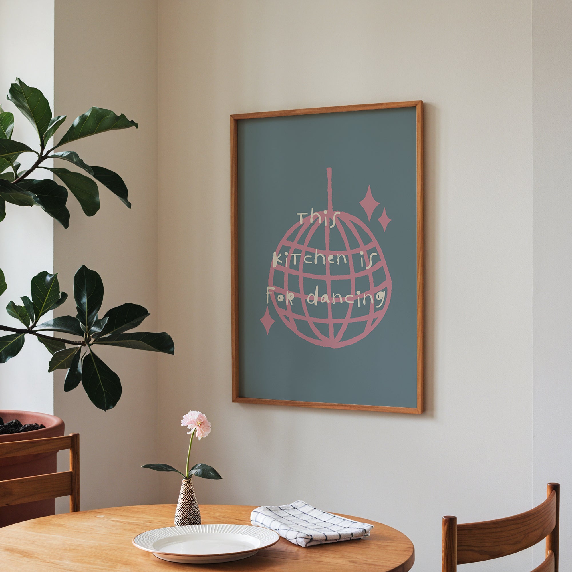 This Kitchen Is For Dancing Print