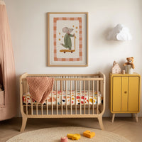 Cute Mouse on Scooter Print