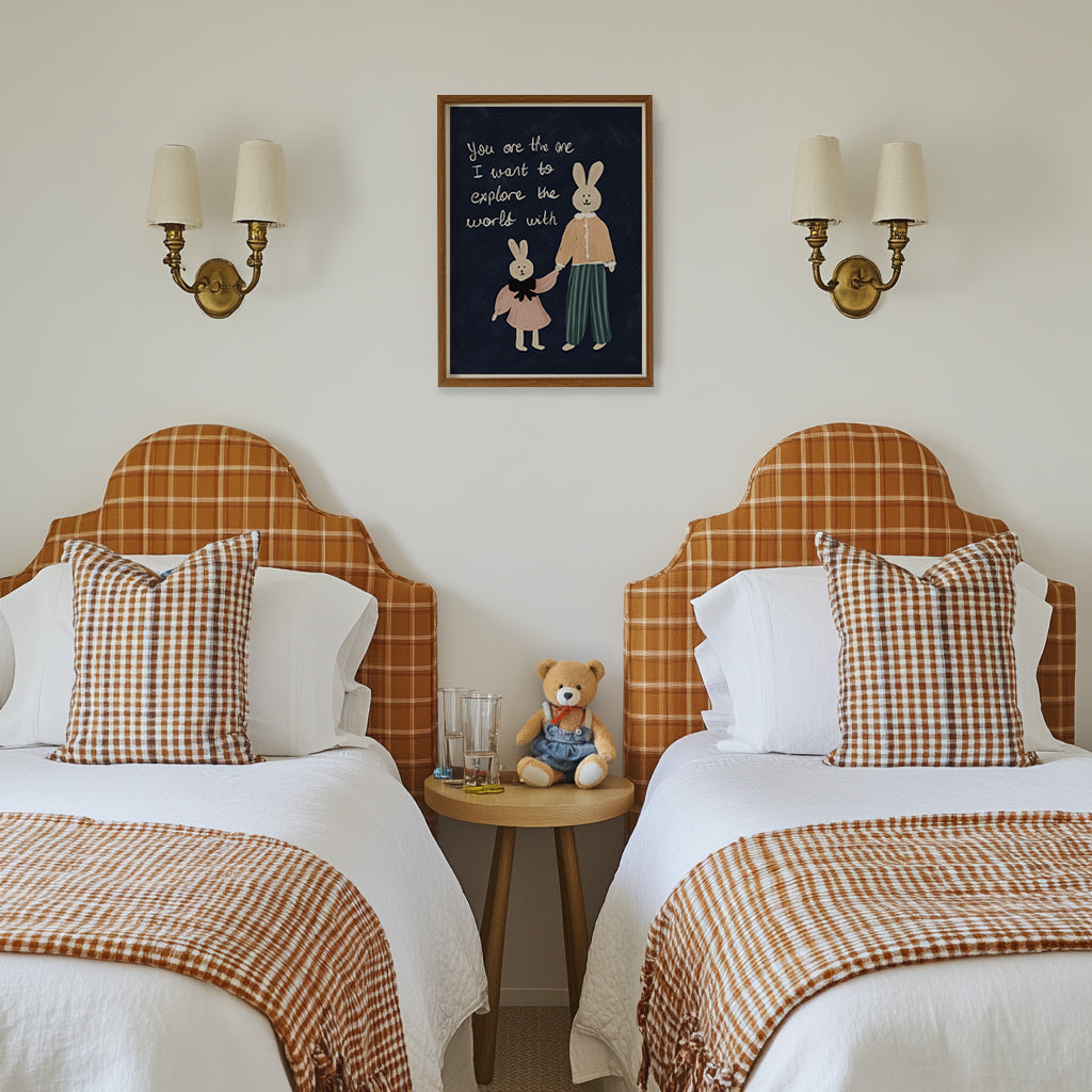 Whimsical Bunny Print