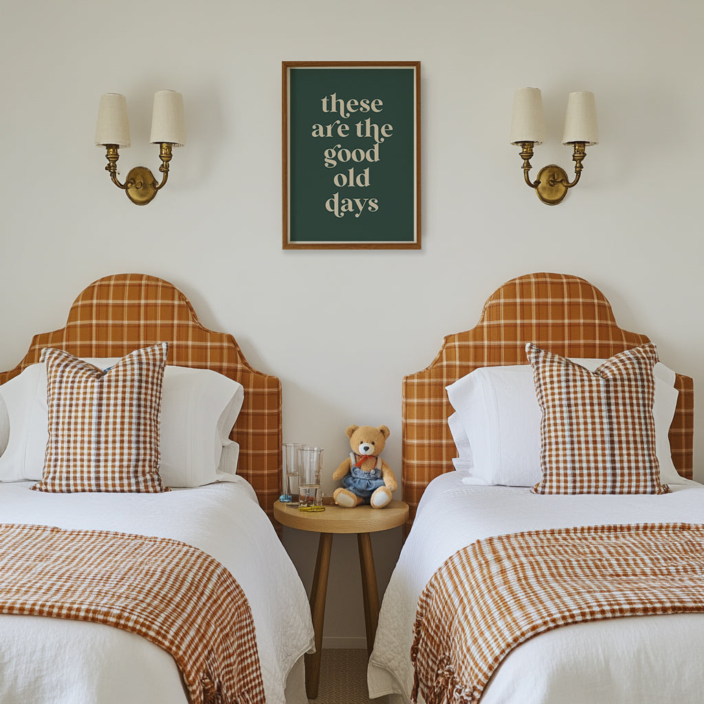 These Are The Good Old Days Print